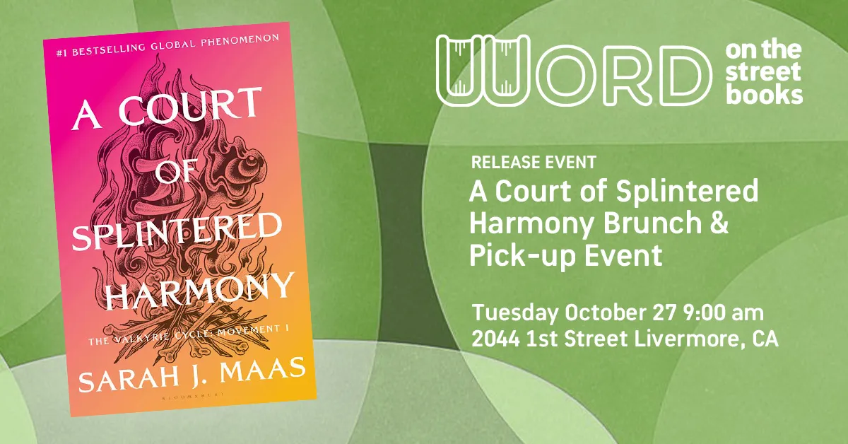 A Court of Splintered Harmony Brunch and Pick up Event October 27 2026 9am